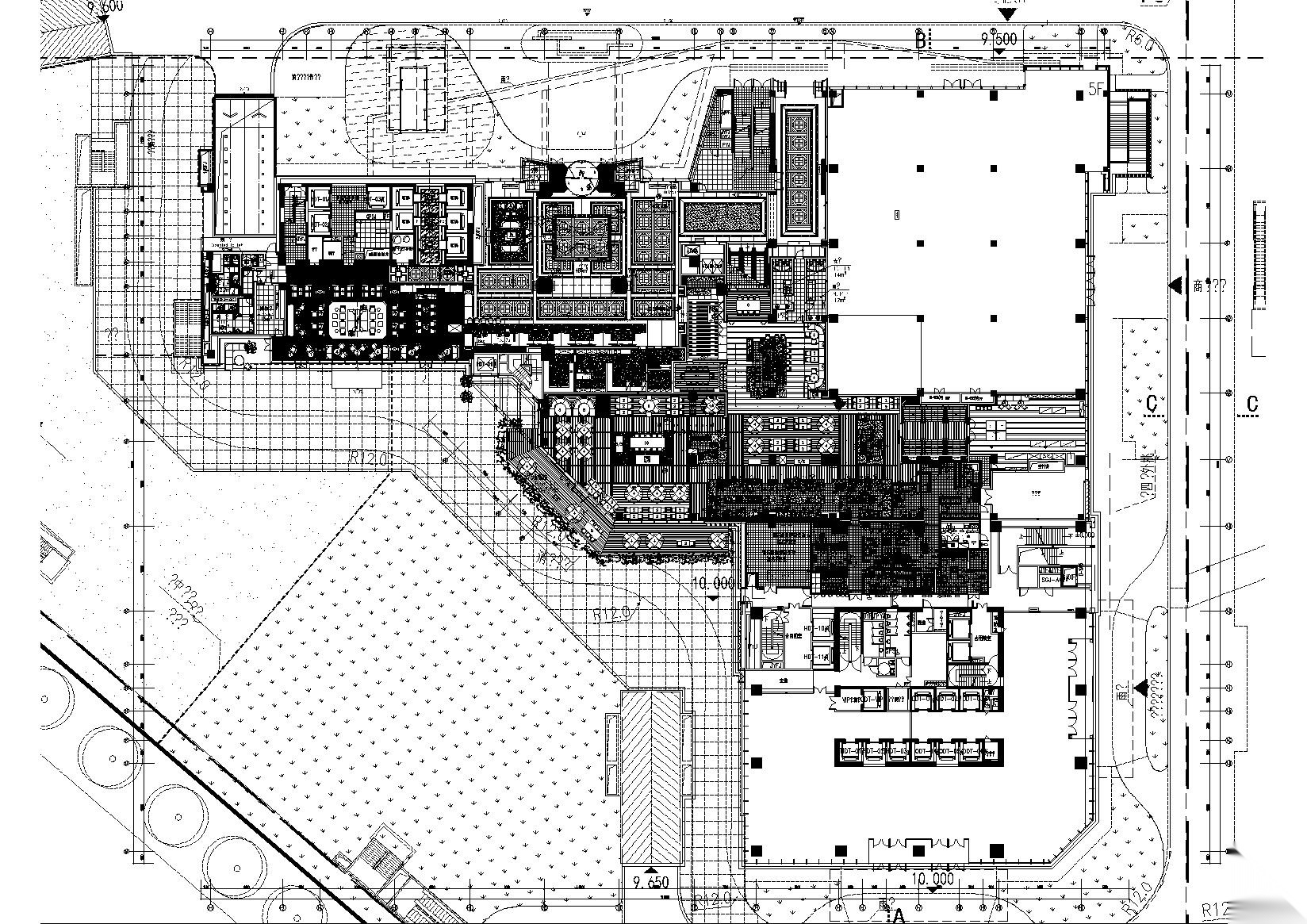 [福建]福州凯宾斯基酒店设计施工图+效果图