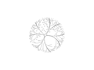 乔木种植 设计师工装设计必备平面图块