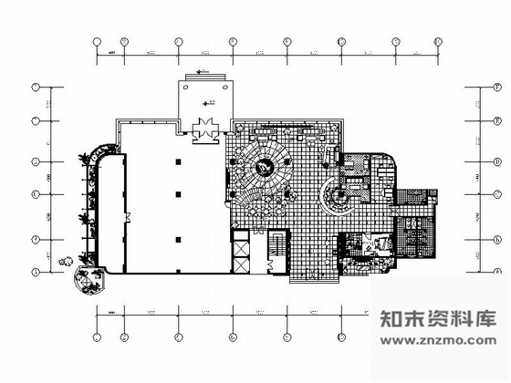 施工图江苏某售楼处室内装修图