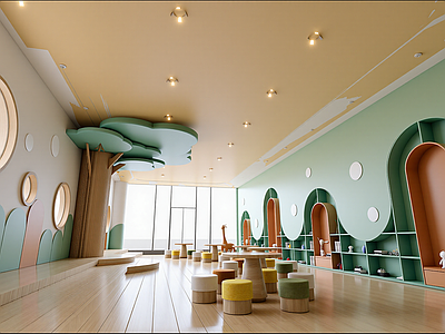 现代儿童活动空间