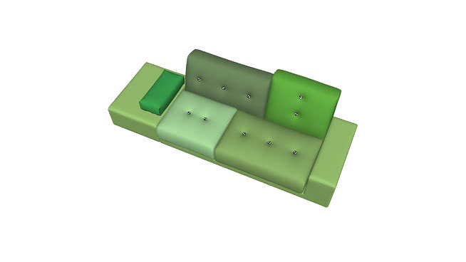 波尔德沙发（Vitra）-2015新款 抹布 沙发 肥皂 信封 盒子