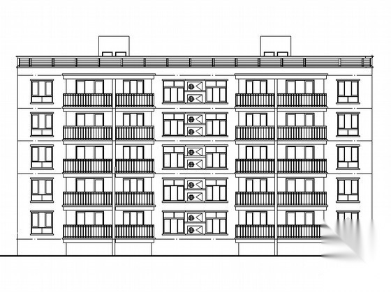 [毕业设计]某五层住宅楼建筑方案