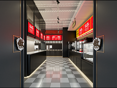 新中式快餐店