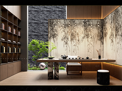 现代茶室