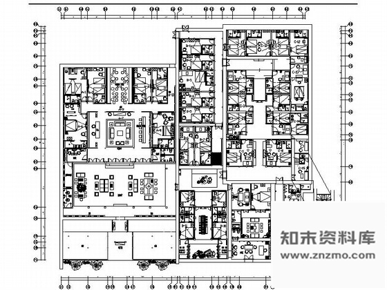 施工图原创福州朝代主题性客栈施工图含效果图、水电消防系统图