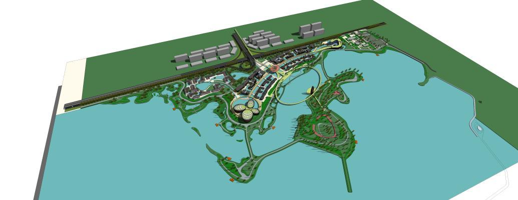 现代东湖小镇创意产业园 商业街区