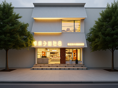 现代面包店
