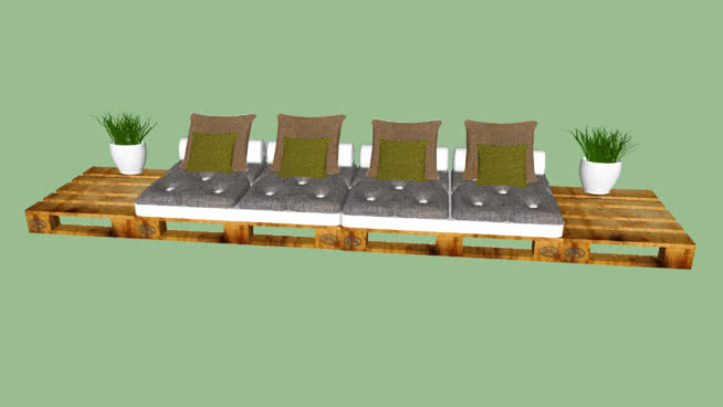 托盘沙发，Pallet Couch，板凳座，现代座椅 算盘 木琴 教室 口琴 其他