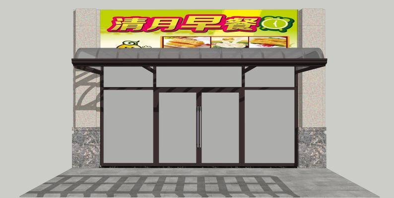 现代风格窗棚