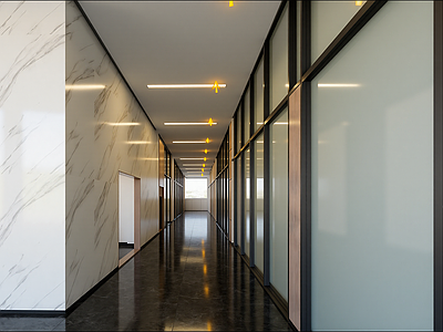 现代电梯厅