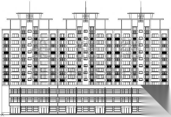 某高层公寓建筑施工图