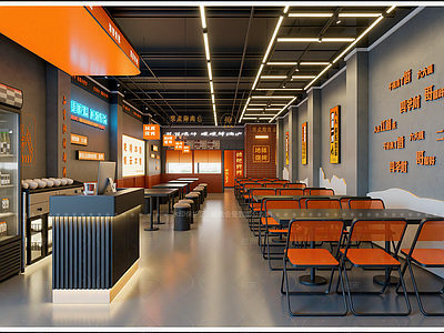 工业快餐店