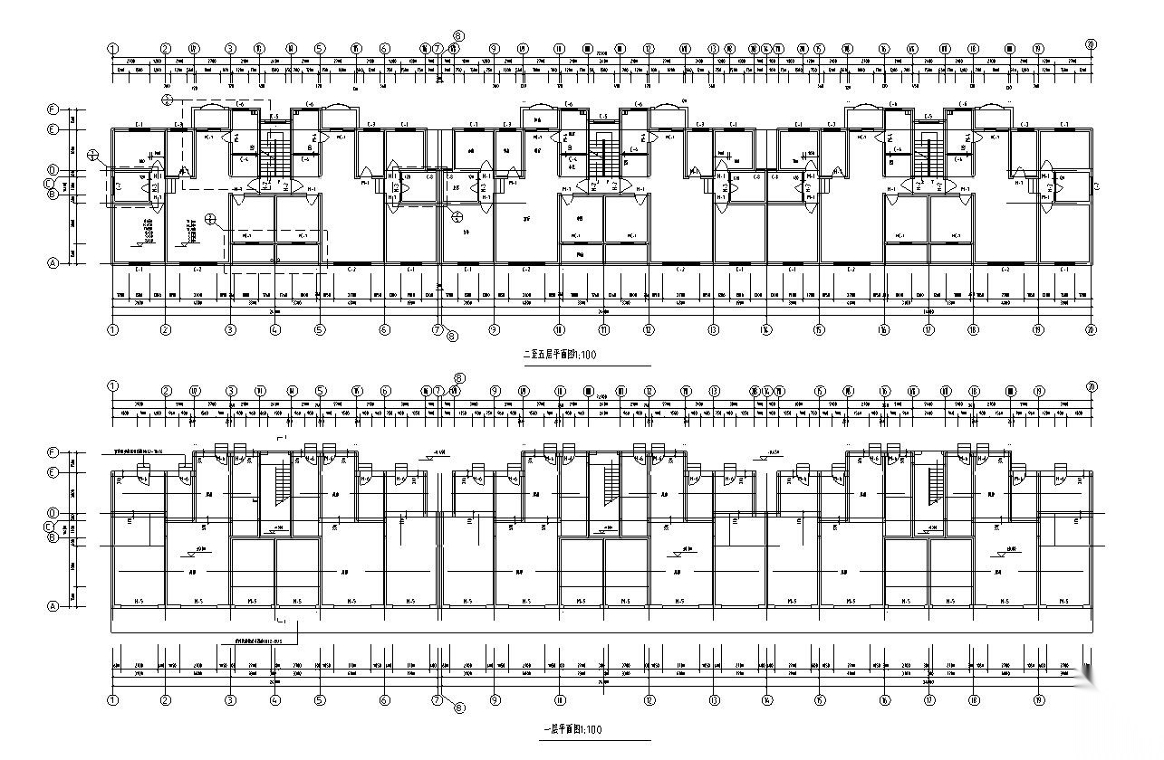 120平米住宅及错层户型设计图