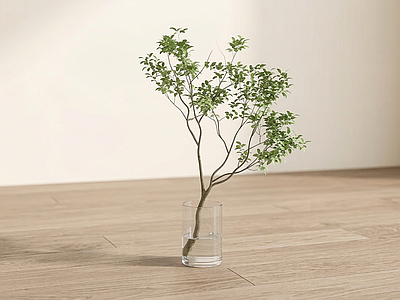 小型风格化绿植灌木