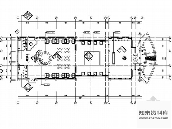 施工图四川某住宅小区售楼处室内装修施工图