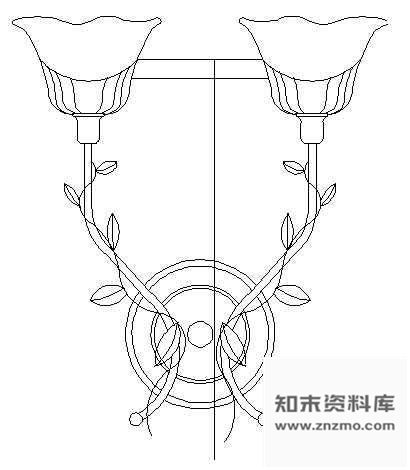 图块/节点壁灯图块2