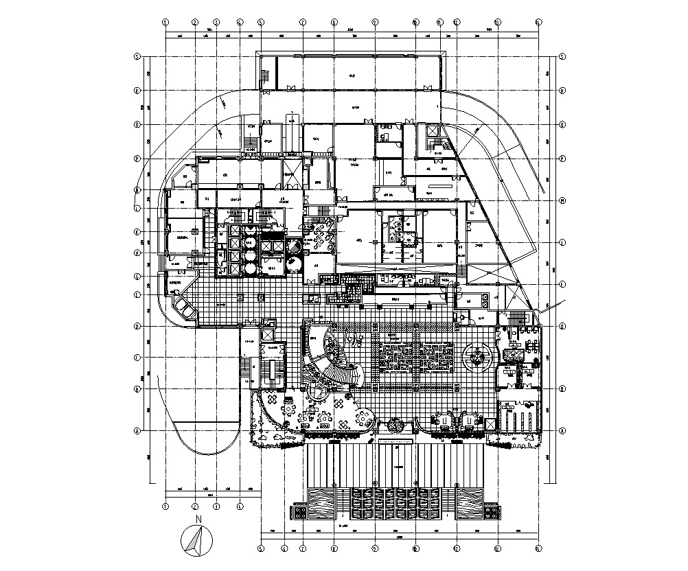 浙江五星级商务会议型酒店施工图设计（含效果）
