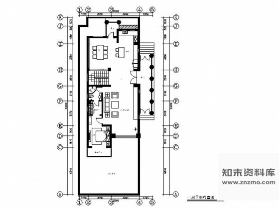 施工图北京高档简约现代风格两层别墅室内设计装修施工图含方案效果推荐！