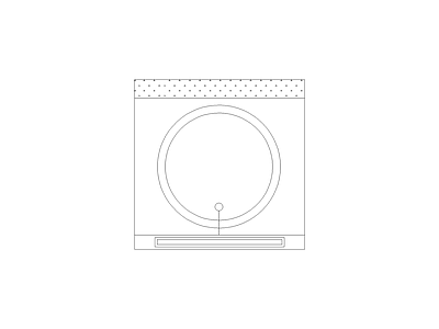 卫浴设施 厨房厨具图块图块灶具图块灶具立面图块