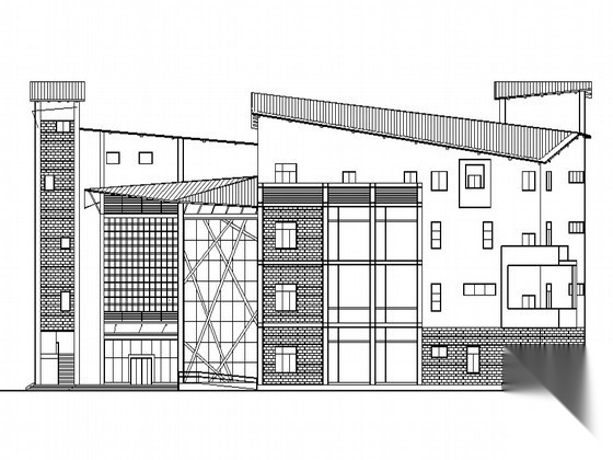 [四川]某农业大学校区食堂建筑施工图