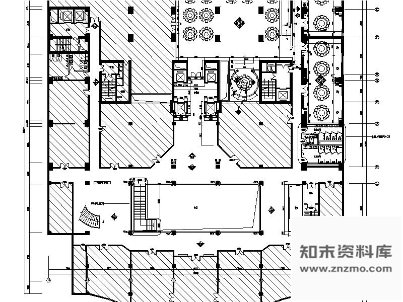 施工图某五星酒店室内装修图