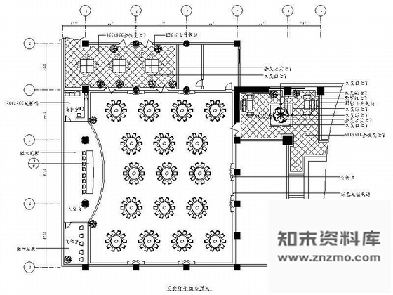 施工图某宴会厅装修设计图