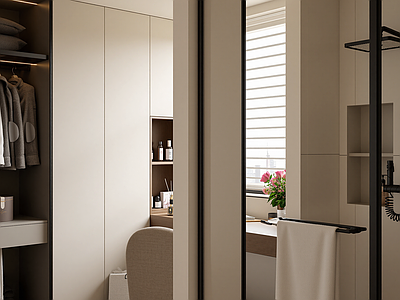 现代衣帽间