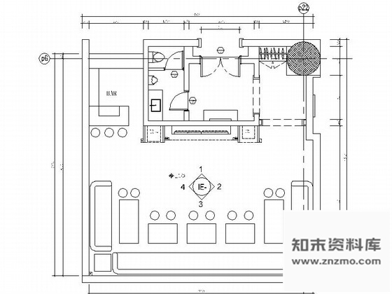 施工图澳门某奢侈豪华KTV室内装修施工图(含效果