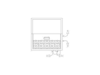 柜子 厨房厨具图块图块灶具图块灶具立面图块