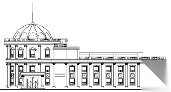 某三层办公楼建筑施工图