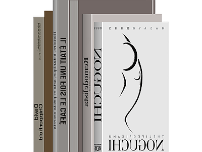 书架上的书籍组合