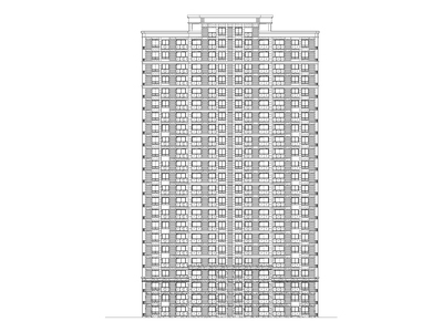 金泰尚城多高层住宅及配套商业建筑施工图