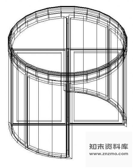 图块/节点门CAD模型图块14