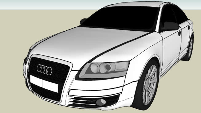 Audi A6 跑车 旅行轿车 散热器护栅 轮