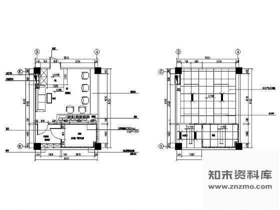 图块/节点政府新闻中心机房平面图