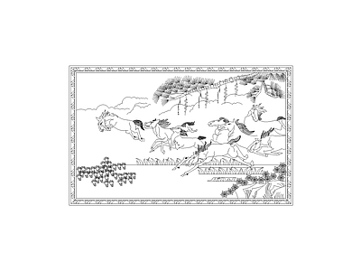 陈设类立面挂画 挂画