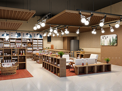 现代茶叶店