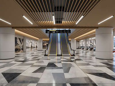现代电梯厅