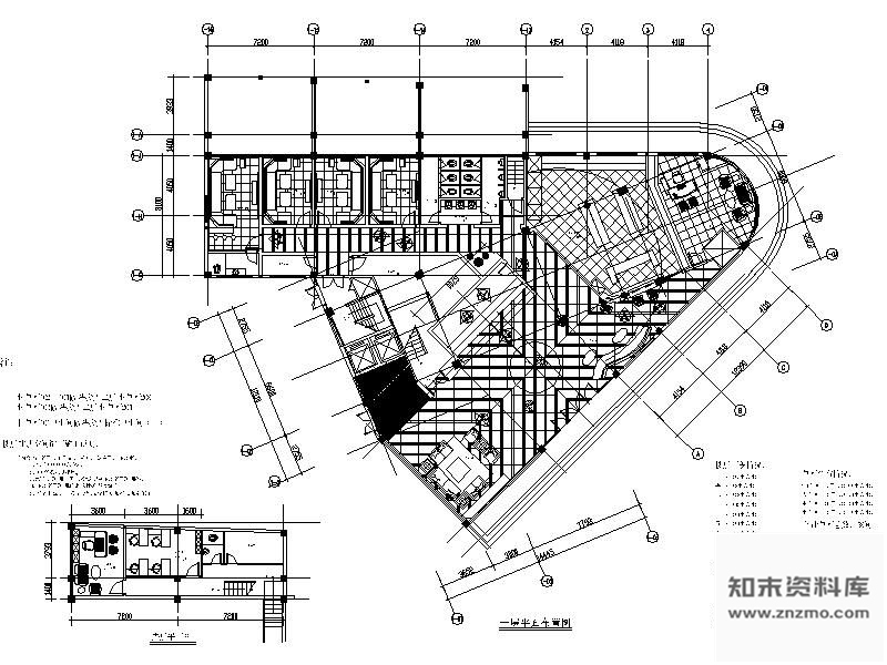 施工图厦门大型自助式KTV空间施工图含效果