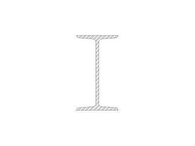 景观灯具详图 工字钢