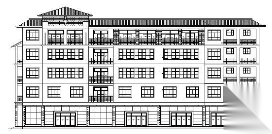 某五层办公大楼建筑施工图