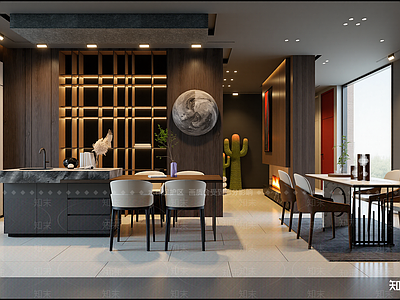 现代客餐厅