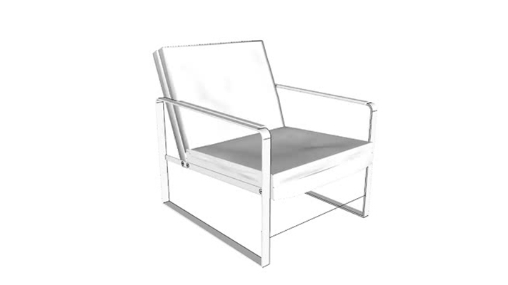 新的Charles Armchair