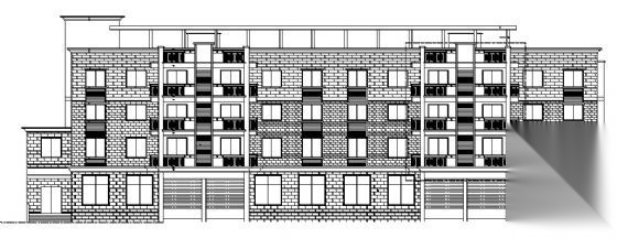 某四层办公综合楼建筑施工图