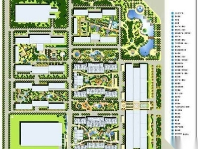 北京圣都维也纳环境景观设计方案 居住区景观