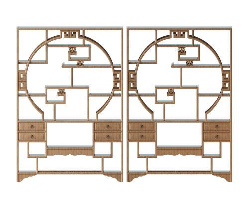 中式装饰柜 展具