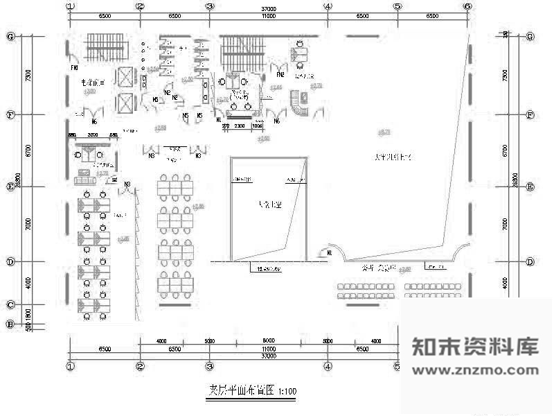 施工图某法院办公楼装修图(含效果图) 行政机构