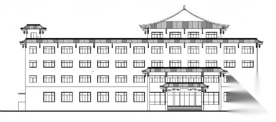 仿古宾馆施工图