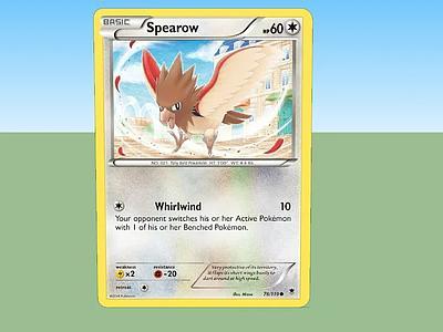 精灵宝可梦卡基本Spearow hp 60