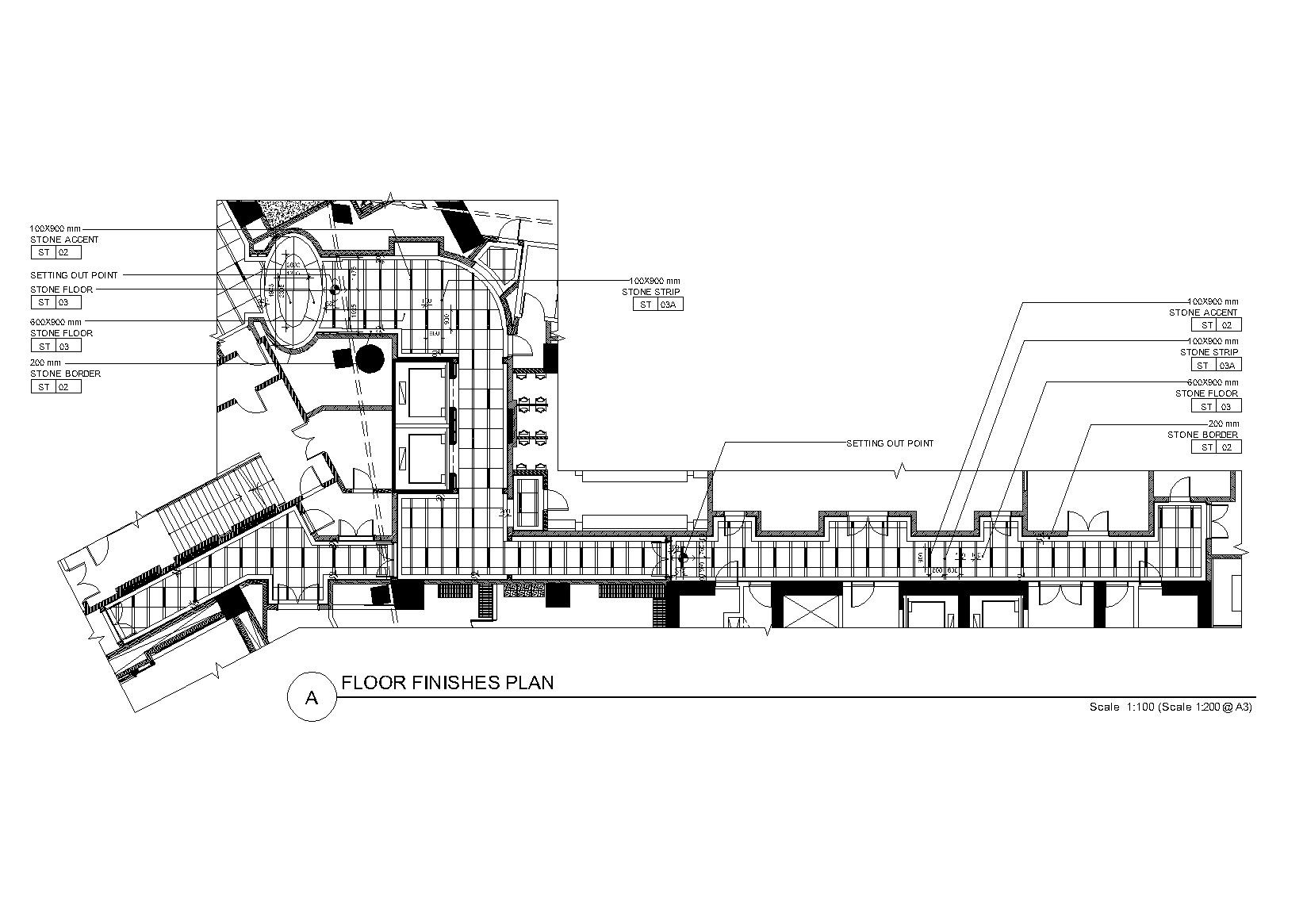 [上海]ARA-上海浦东嘉里酒店公共区域装修CAD图纸 公区